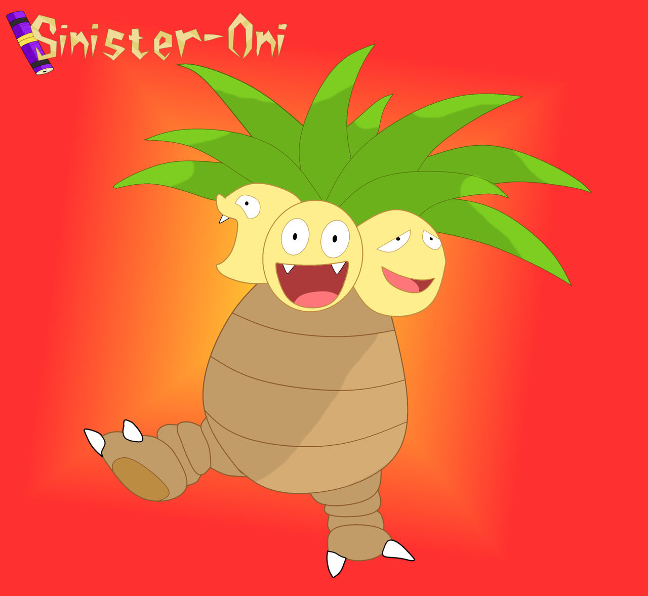 Exeggutor Banner Exeggutor by Sinister-Oni on DeviantArt