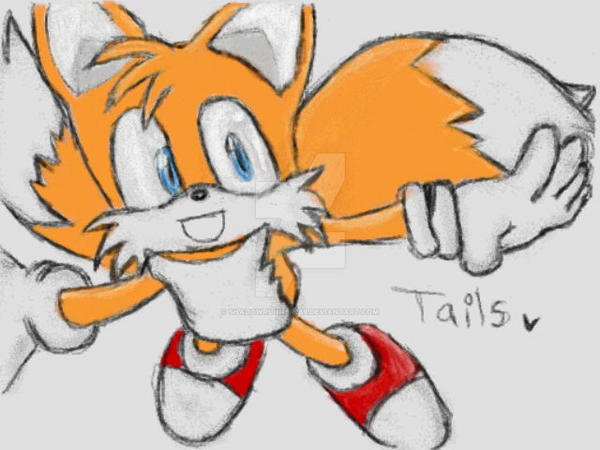 Tails Headshot Tails by Shadowrunner789 on DeviantArt