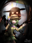 My name is Koishi, right now... I'm behind you!