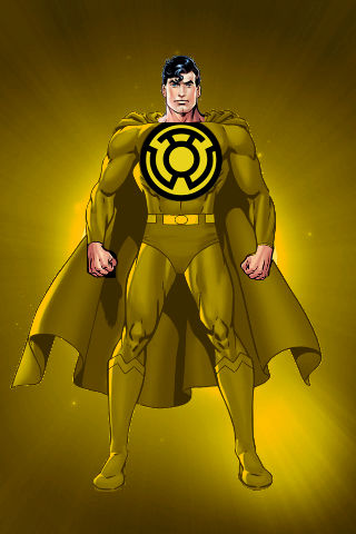 Sinestro Lantern Superman