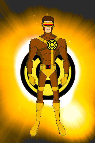 Yellow Cyclops Yellow Cyclops Lantern by KalEl7 on DeviantArt