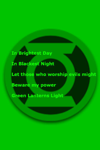 Green Lantern Oath