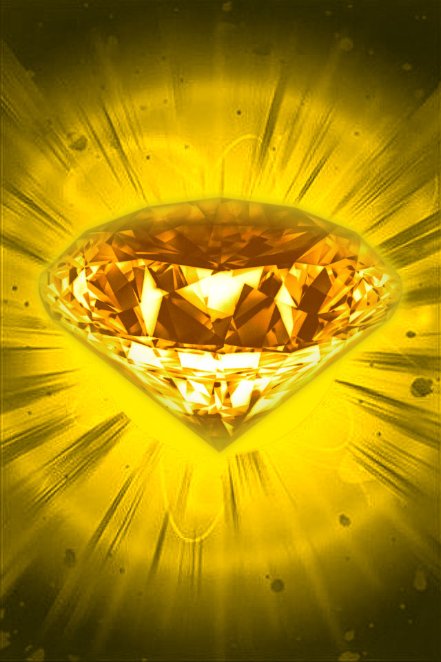 Gold Kryptonite background