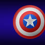 Simple Captain America MacBook Pro background