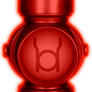 Glowing Red Lantern Battery