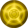 Sinestro Lantern Round Shield