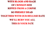 Red Lantern Corps Oath