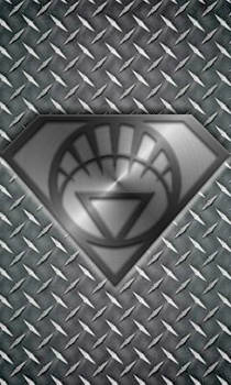 Metalic White Lantern Superman phone ID