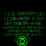 Green Lantern Oath Background - Kryptonian writing