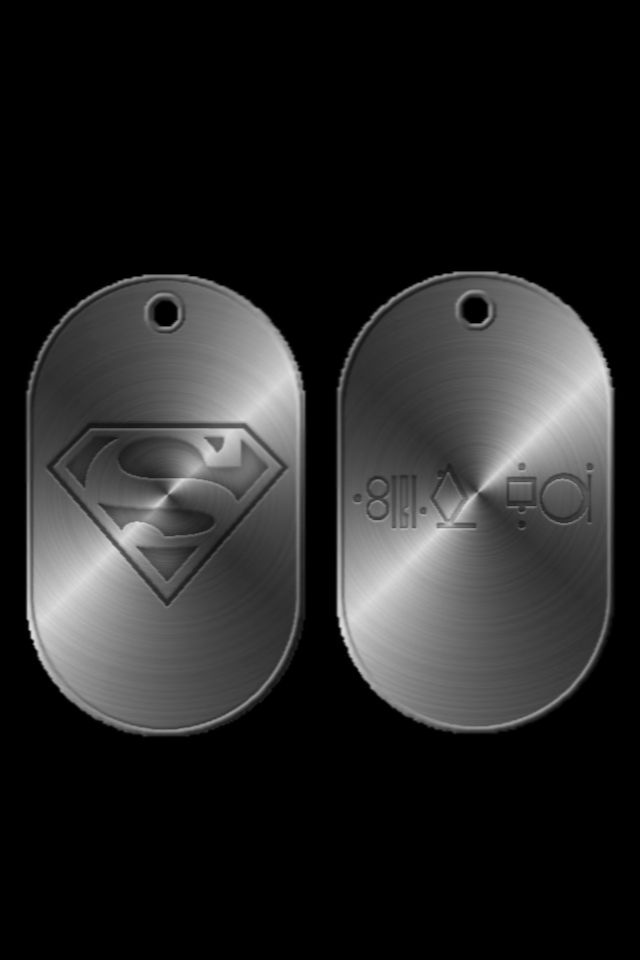 Jor El Dog Tag background