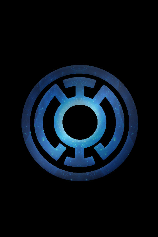 Stary Blue Lantern Logo background