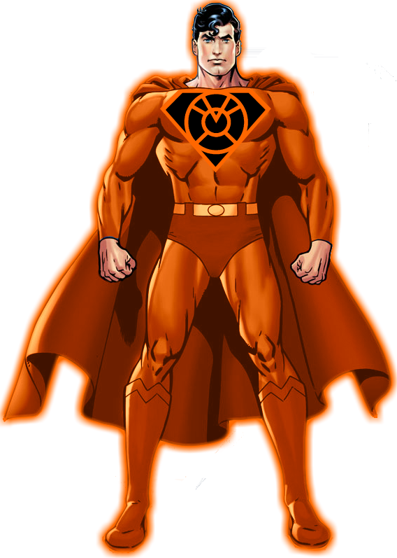 Orange Lantern Superman 2 by KalEl7 on DeviantArt