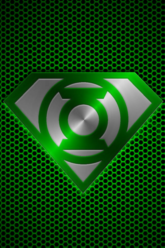 Metalic Green Lantern Superman