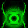 Firey Green Lantern Idea background