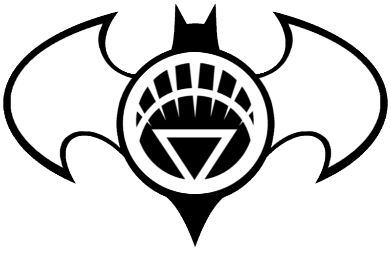 White Lantern Batman Logo idea by KalEl7 on DeviantArt