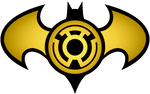 Batman Sinestro Lantern Logo