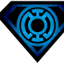 Superman Glowing Blue Lantern Shield