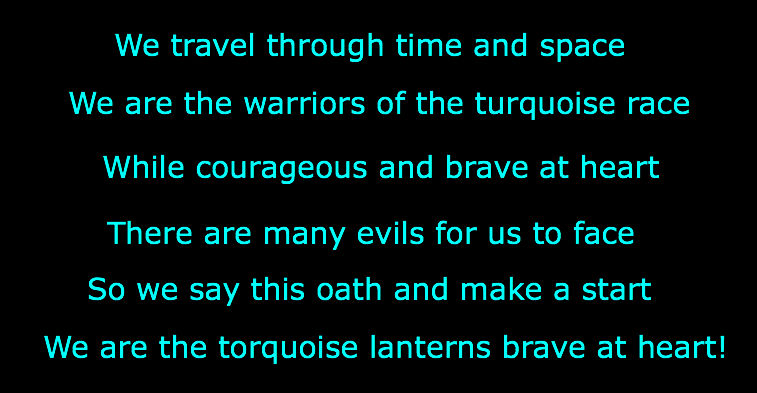 turquoise lantern oath test 1