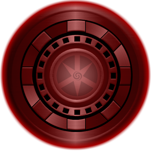 Maroon Lantern Iron Man Arc Reactor