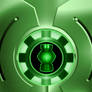 Iron Man Green Lantern Armor Chest background