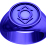 Indigo Lantern Ring