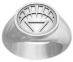 White Lantern Ring