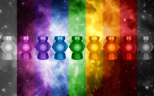 Lantern Batteries Space Nebula Macbook pro
