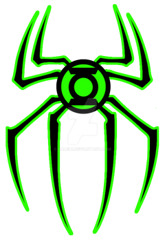 New Green Lantern Spiderman logo