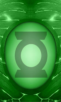 Green Lantern suit Nokia Lumia 800 background