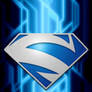 Superman Blue Circuit background