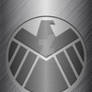 Metalic S.H.E.I.L.D logo background