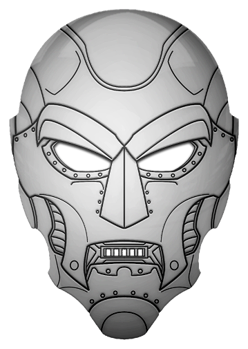 Doctor Doom mask by KalEl7 on DeviantArt Doctor Doom mask by KalEl7 on DeviantArt