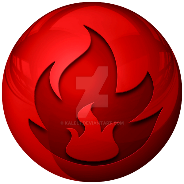 Fire Type Custom Fire Type Logo