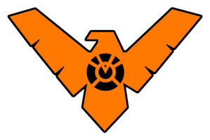 Nightwing Orange Lantern Logo