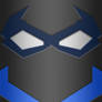 Nightwing mask and chest logo Wallpaper test 1