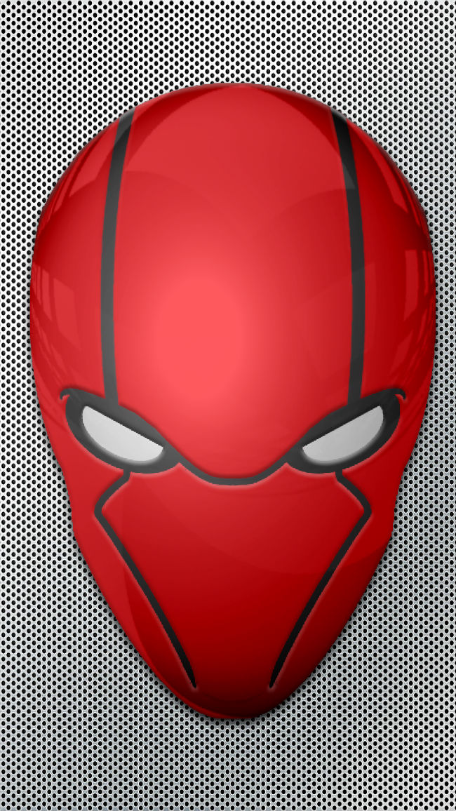 Red Hood Mask Wallpaper test 1