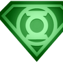 Green Lantern Superman Shield