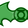Beveled Green Lantern Batman