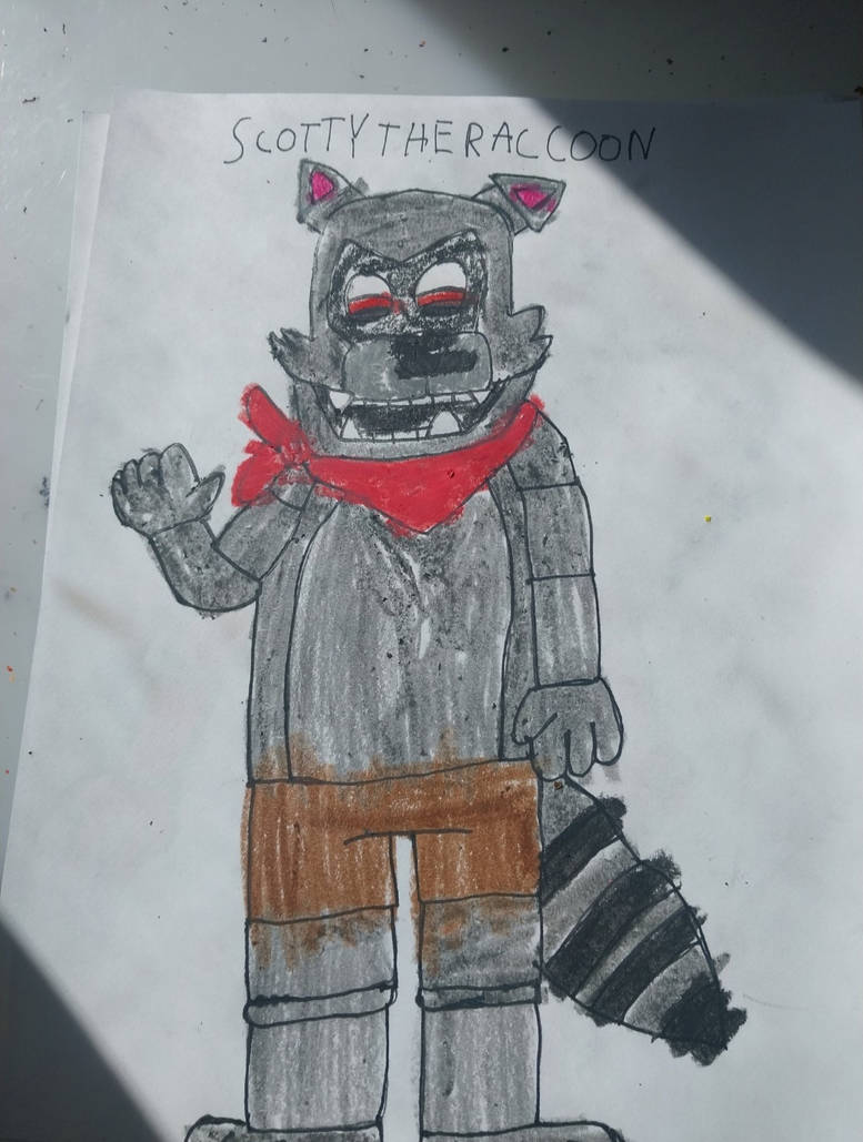 Sm Racoon Scotty the raccoon by xsmiifighterfanboy on DeviantArt