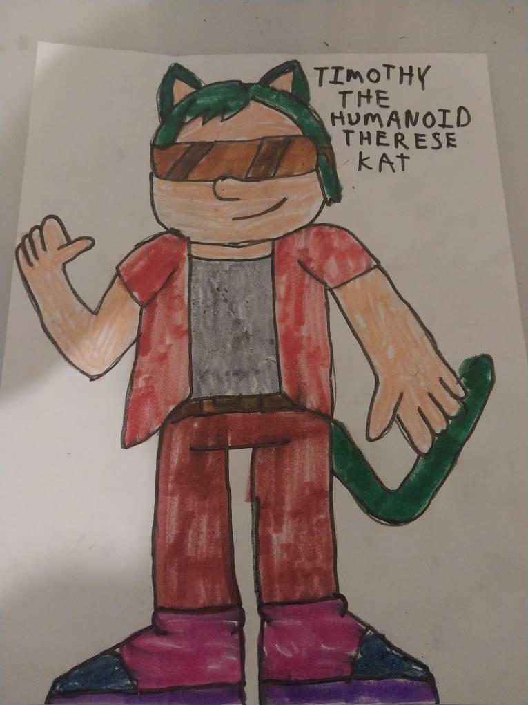 Timothy the humanoid therese kat by xsmiifighterfanboy on DeviantArt