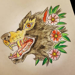 Traditional Wolf 