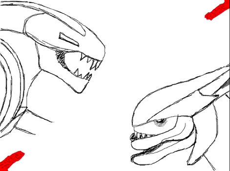 Metroid Prime Space Pirate VS Halo Reach Sangheili