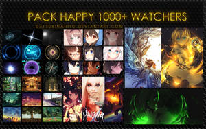 Pack happy 1000+ watchers