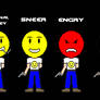 Mr. smiley II face styles