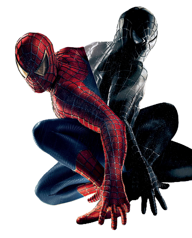 Spider-Man 3 Red and Black PNG Transparent by happymarjam on ...