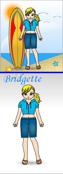 Zwinkied Bridgette