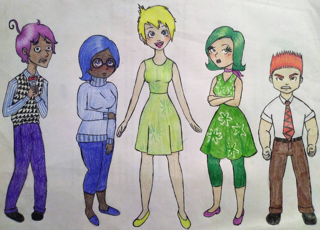 Inside Out - Humanized Emotions