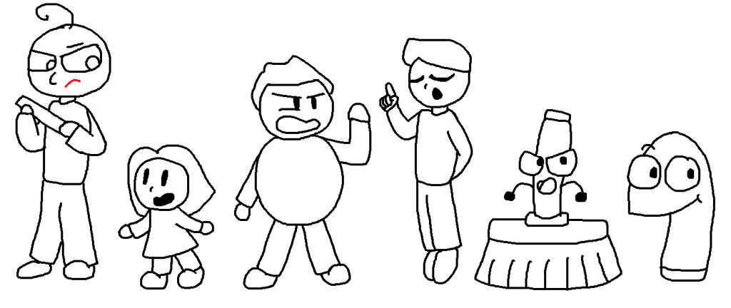 Baldi Basics Color Pages