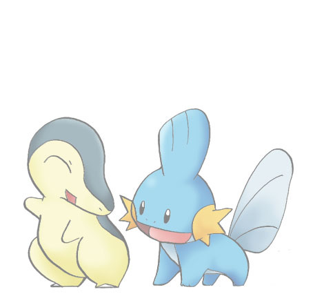 Cyndaquil and Mudkip