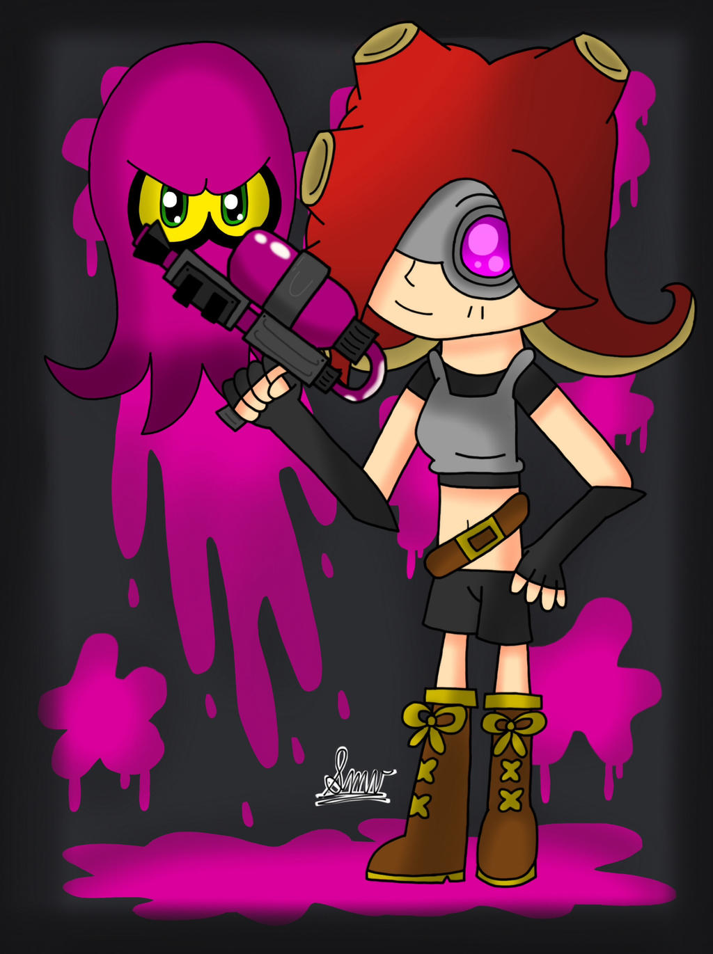 ''Octoling'' by DreamMoonMaker on DeviantArt